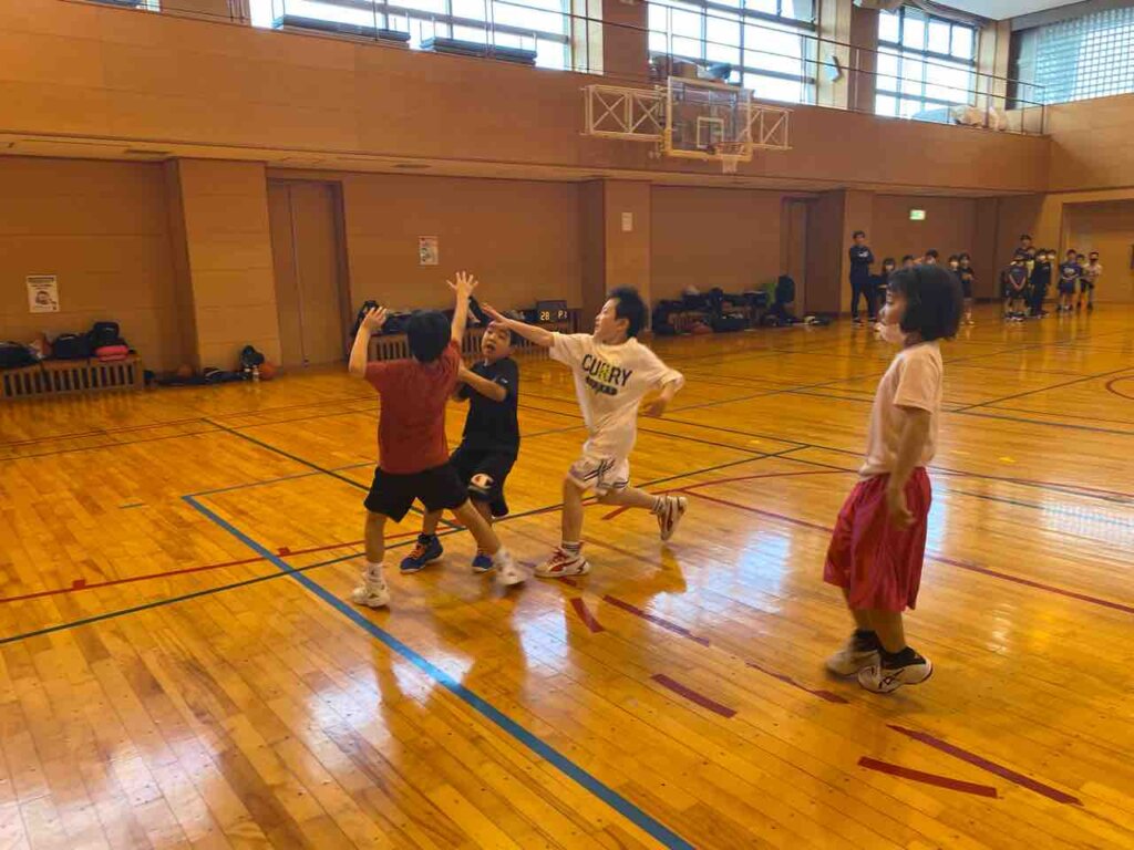 その後は少しレベルを上げた練習を実施