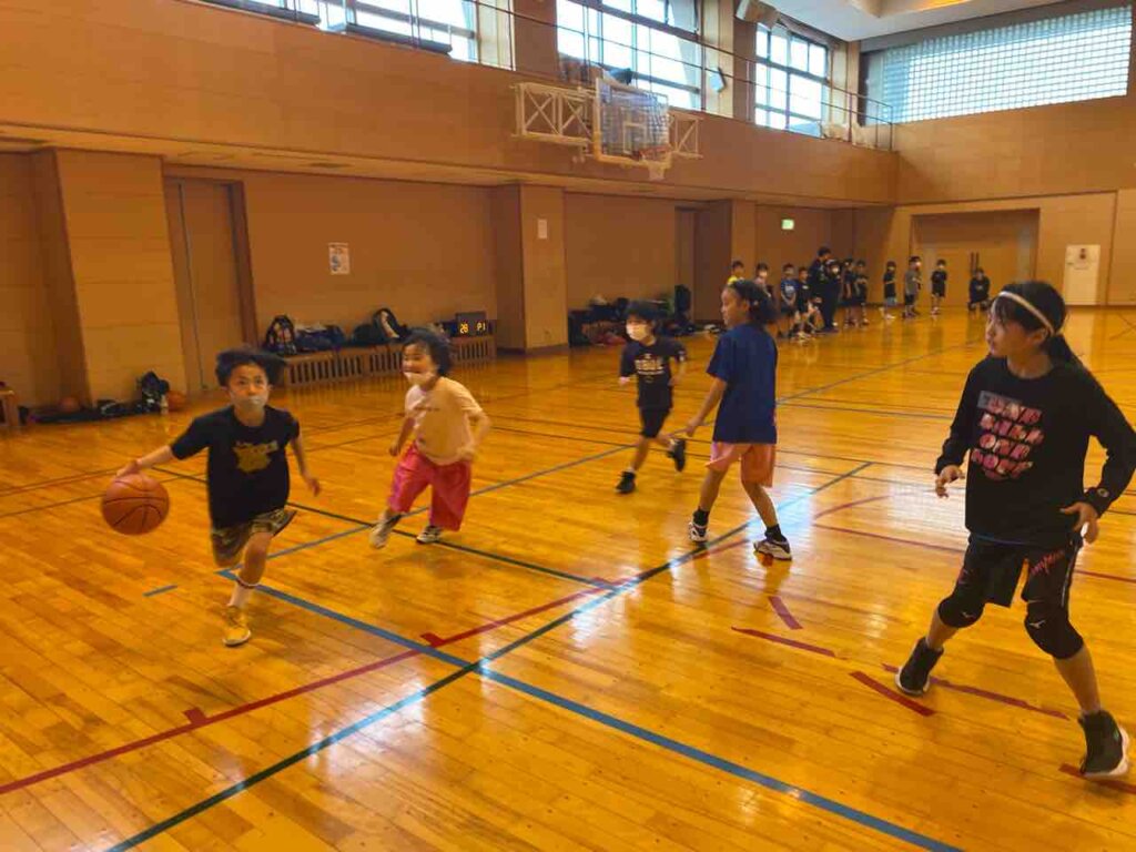 その後は少しレベルを上げた練習を実施