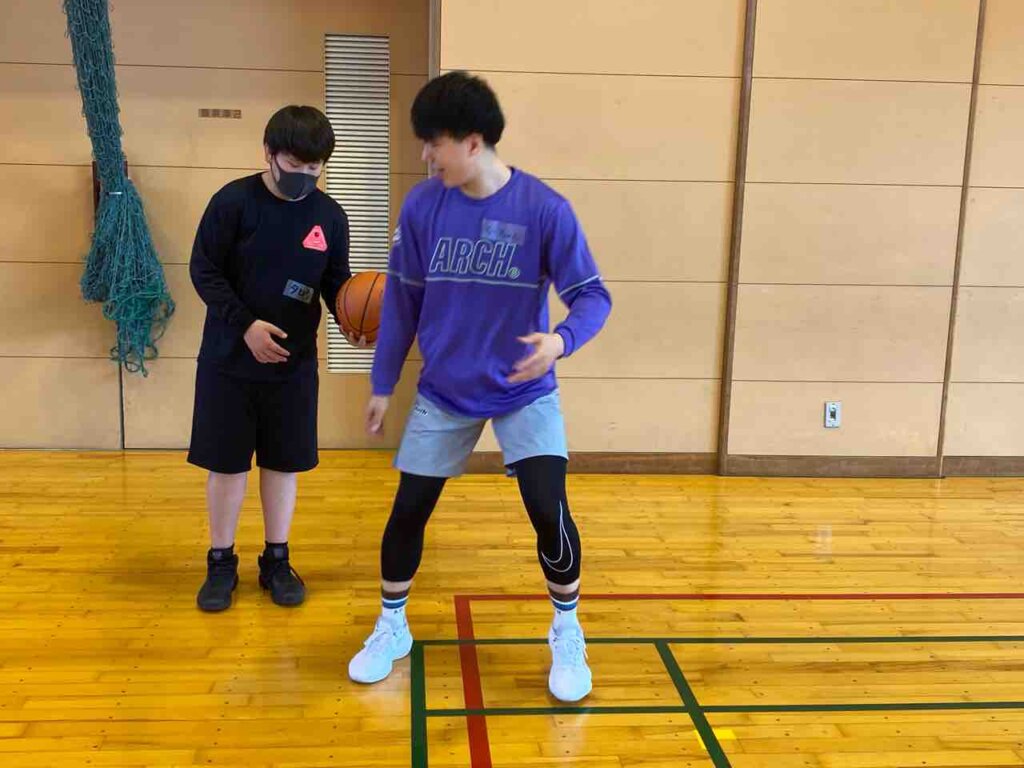 その後は少しレベルを上げた練習を実施